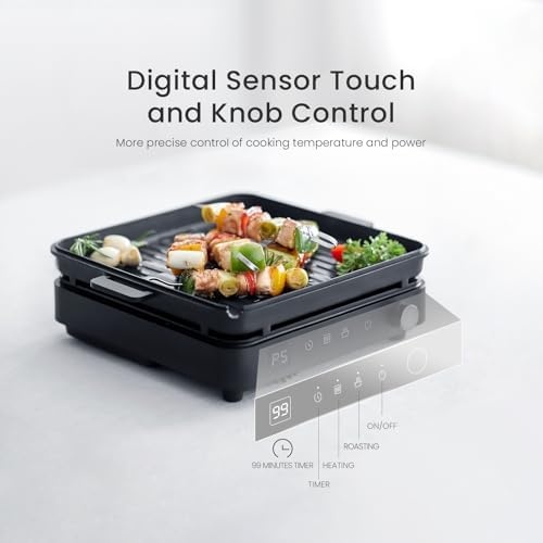 image:imagePortable Induction Cooktop 1500W with Grill Pan amp olayks Automatic Nut Milk Maker 20 Oz Soy Milk Maker Machine for Homemade AlmondOatSoy