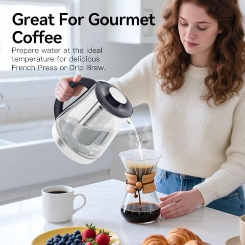 image:imageolayks Automatic Nut Milk Maker 20 Oz Soy Milk Maker Machine amp olayks Electric Kettle With Infuser 15L Electric Tea Kettle With Temperature Control