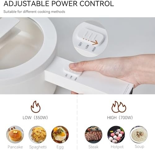 image:imageolayks Hot Pot Electric with Steamer 15L Ceramic Glaze Nonstick Portable Pot amp olayks Automatic Nut Milk Maker 20 Oz Soy Milk Maker Machine
